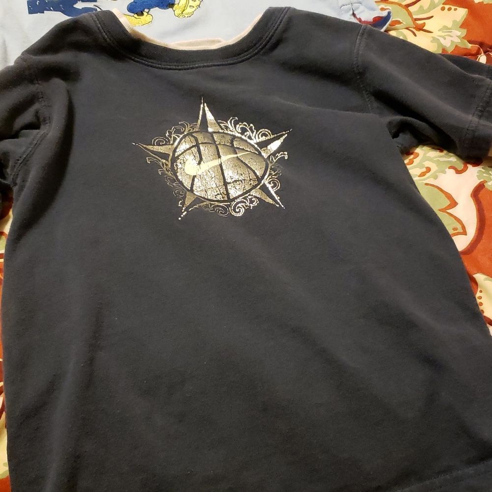 nike4 t long sleeve tee and disney hoody